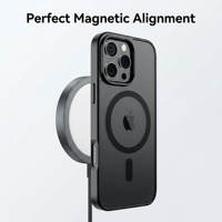 Coque Magnétique Translucide Mate Antichoc de Qualité Supérieure pour iPhone 17 16 15 14 13 12 Pro Max – Design Sportif – Prix Usine – Protection Anti-Chute