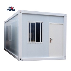 Prefabricated Mobile Home 20 Foot Container House Easy to Assemble Detachable <b>Flat</b> <b>Pack</b> Container House - Product Image 1