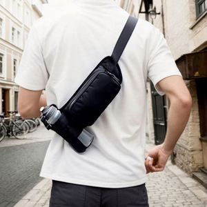 Sac banane de sport personnalisé imprimé pour le camping, la randonnée, le cyclisme, la course à pied, avec porte-bouteille - Product Image 5