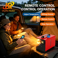 Chauffage de stationnement diesel OkyRie AX81H 12V 24V à reconnaissance automatique, 8KW, haute efficacité thermique, pour grands camping-cars