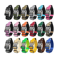 Collier pour chien en nylon robuste avec sangle réglable pour chiens de travail, activités de plein air, entraînement, promenade, OEM personnalisé