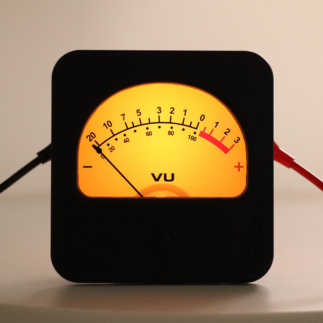 Analog Audio LED VU Meter Panel Amplifier with 1% Accuracy and IP55 Protection