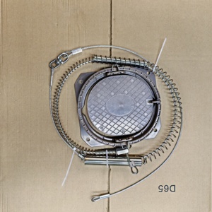 Trappola a Molla Quadrata in Acciaio Inossidabile, Ecologica e Riutilizzabile per il Controllo dei Parassiti, per Cinghiali, Roditori, Fattorie, Case e Giardini - Product Image 5