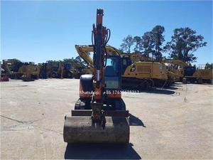 Excavatrice compacte d'occasion HITACHI ZX65 du Japon, 6 tonnes, bon état, prix abordable - Product Image 2