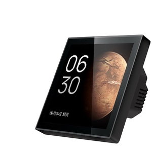 SQ 2026 Centro de Control Inteligente para el Hogar Todo en Uno de <span class=keywords><strong>4</strong></span> Pulgadas con Pantalla Táctil, Panel de Control por Voz con <span class=keywords><strong>Alexa</strong></span>, Kit para Hogar Inteligente - Product Image 1