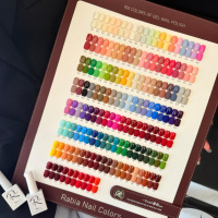 Vernis à ongles gel couleur unie vegan sans TMPTA Rabia Dusk 150 couleurs 15ml pour nail art à prix compétitif