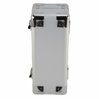 Kotak Alat Multimeter Tahan Air Berbentuk Persegi dengan Permukaan ABS, Kotak Instrumen Aluminium, Dapat Disesuaikan, Dukungan OEM