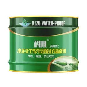 KEZU Waterproof Chemicals Liquid Latex Grout Renew Water Stop Leak Stop Polyurethane Resin Injection Material