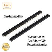 Adaptadores de placa de circuito automotriz de 0,8mm USB hembra impermeable Cable divisor de dos cables RJ45 tira de conectores circulares de alta velocidad
