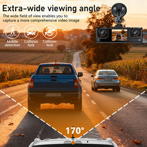 Dash <b>Camera</b> S29 FHD 1080P Night Vision 170 Degree Wide Angle Dual Lens With Tf <b>Card</b> Support - Product Image 5