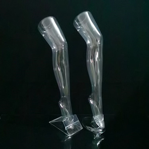 ถุงเท้าโชว์เท้าทำจากพลาสติกใสแบบโชว์หุ่นโชว์รองเท้าแบบยาวโปร่งใส - Product Image 3