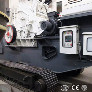 Usine de concassage portable de déchets de construction de 200 t/h en Chine, concasseur à percussion mobile sur chenilles pour calcaire à vendre - Product Image 5