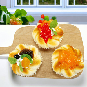 Fausse nourriture réaliste en mousse PU durable pour simulation d'anniversaire, décorations de gâteau, jouet de cuisine - Product Image 2