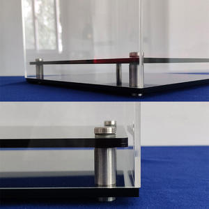 Tabletop Acrylic Vertical Double <strong>Boxing</strong> <strong>Glove</strong> <strong>Display</strong> <strong>Case</strong> for Autographed <strong>Glove</strong> <strong>Boxing</strong> <strong>Display</strong> <strong>Case</strong> Double <strong>Glove</strong> with Base - Product Image 6