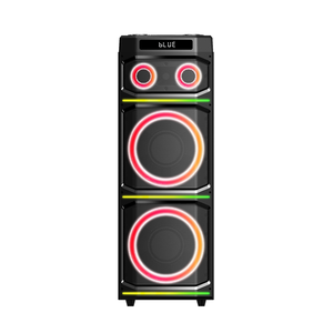 Kim cương 2025 New kép 12 ''di động di động ngoài trời 80 Wát có thể sạc lại mạnh mẽ hoạt động DJ Đảng loa không dây với micro - Product Image 1