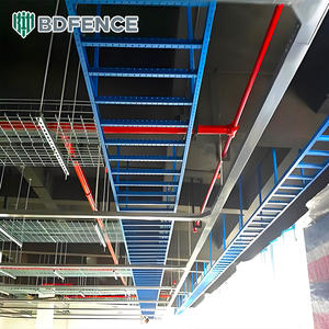 סליל פלדה מגולוון רשת מגש כבל רב | ניהול כבל תעשייתי כבד | גדלים מותאמים אישית 100x1000 מ "מ מדגם במלאי - Product Image 5