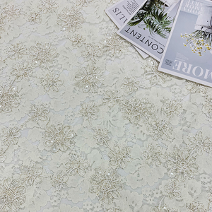 Tela Glamorosa y Elegante de Mezcla de Poliéster y Algodón con Hilo Dorado para <span class=keywords><strong>Vestidos</strong></span> de Novia, <span class=keywords><strong>Vestidos</strong></span> de Noche, Manualidades y <span class=keywords><strong>Vestidos</strong></span> de Fiesta - Product Image 3