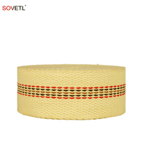 Sangle de mèche en aramide Fire Poi Strap tissée Jugging Fire Flow Festival Torch Show Kevlars Flame Strap For fire props