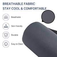 Coussin de soutien lombaire cylindrique pour chaise de bureau/voiture/chaise de jeu, mousse à mémoire de forme pour soulager les douleurs dorsales