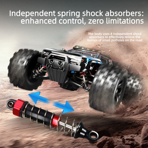 Voiture télécommandée RC sans balais pour adultes, modè<span class=keywords><strong>le</strong></span> de course tout-terrain électrique 4x4 haute vitesse pour garçons - Product Image 4