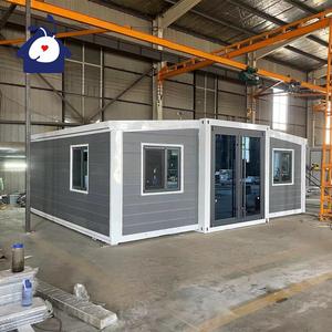 Contenedor plegable de 20 pies, casa prefabricada plegable móvil, casa contenedor, casas prefabricadas de lujo, casas prefabricadas - Product Image 1