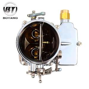 Carburatore Carb per Stromberg 97 <span class=keywords><strong>2</strong></span> Barrel cromato vecchio stile Speedway Holley 94 strozzatore manuale a <span class=keywords><strong>3</strong></span> bulloni 182-9510A - Product Image 3