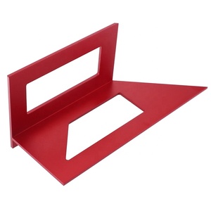Selle Règle d'angle en aluminium Disposition carrée à <span class=keywords><strong>90</strong></span>/45 degrés Jauge d'onglet Règle de mesure en T - Product Image 3