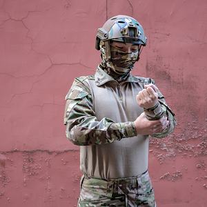 Chemise tactique d'assaut rapide pour homme G3, camouflage, manches longues, avec coudières pour la chasse - Product Image 4