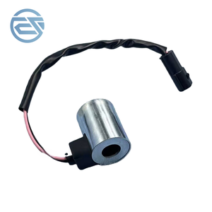 K151 K155 K161 inşaat makine parçaları bobin vana çekirdek seyahat hız Pilot için K165-3 ekskavatör Solenoid vana - Product Image 1
