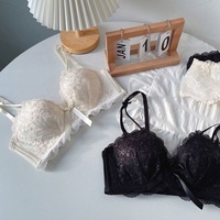 Sujetador de Encaje con Escote Profundo en V, Bordado, Estilo Femenino, Cómodo y Transpirable, Hecho en China, en Oferta