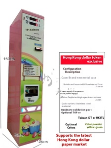 เครื่อ<span class=keywords><strong>ง</strong></span>แลกเปลี่ยนเหรียญอัจฉริยะใหม่ขายดีบริการตนเองเกมหยอดเหรียญรับเหรียญฮ่องกงไต้หวัน6 + ปี - Product Image 3