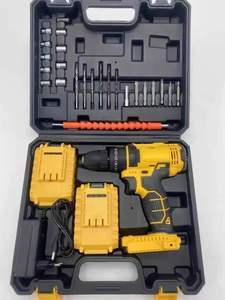 ชุดเครื่องมือเจาะไร้สาย21V,แบตเตอรี่ลิเธียมชุดเครื่องมือเจาะไฟฟ้าไร้สาย - Product Image 5