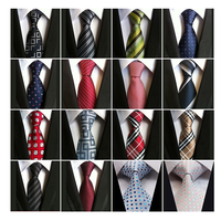 Cravate unie pour homme en polyester, cravate formelle pour affaires, mariage, marié, garçons d'honneur, cravate classique pour homme
