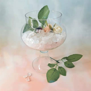 Crafts White Crystal Gravel Transparent Natural White <strong>Ornament</strong> <strong>Buddha</strong> 100g /Bag Crystal Crafts - Product Image 5