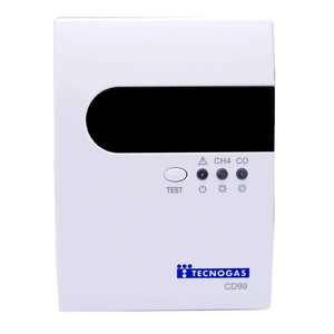 CD99 Détecteur mural pour monoxyde de carbone CO + méthane Outil de tournage haute performance pour la sécurité domestique - Product Image 1