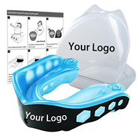 Protège-dents en matériau EVA avec logo personnalisé avec motif d'impression