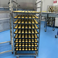 Carro de Enfriamiento Comercial para Cocina y Panadería de Alta Resistencia, 600x400, 800x600 mm, 15, 20 y 30 Niveles