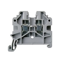 Weidmüller SAKDU 2.5N DIN-Schienen-Klemmenblock P/N 1485790000 2,5mm Schraubanschluss Durchgangs-Verdrahtungsverbinder RoHS-Zertifiziert