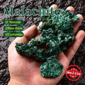<span class=keywords><strong>Pietra</strong></span> fasciata <span class=keywords><strong>verde</strong></span> cristallo <span class=keywords><strong>Malachite</strong></span> per la guarigione e la protezione - Product Image 2