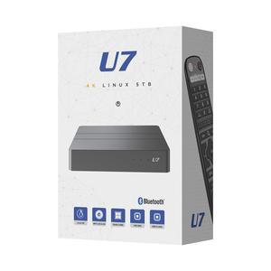 Nuevo TV Box con Sistema Operativo <span class=keywords><strong>Linux</strong></span> 2025, U7 Compatible con Middleware Stalker Player, Ministra Xtream <span class=keywords><strong>Code</strong></span>, <span class=keywords><strong>Linux</strong></span> IP TV, 1 GB de RAM, 8 GB de ROM, Smart Set-Top Box - Product Image 2