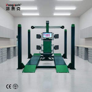 อุปกรณ์ตั้งศูนย์ถ่วงล้อ 3 มิติ Hongtech WA28 พร้อมลิฟท์ยก<span class=keywords><strong>รถ</strong></span> 4 เสา สำหรับตรวจสอบยานยนต์ - Product Image 1
