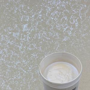 Peinture murale décorative à base d'eau, effet velours métallisé, paillettes intérieures, peinture artistique velours. - Product Image 6