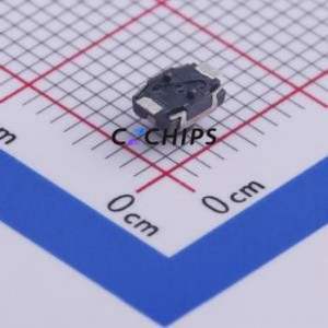 TS-1088C-02526 Tactile Switch SMD,3x4mm Switch Single Pole Single Throw Round Button Vertical Mount 4mm - Product Image 2