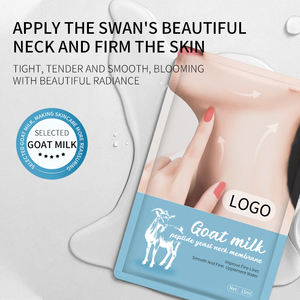 Masque pour le cou en lait de chèvre en gros, lissant, raffermissant, anti-rides, masque pour le cou au collagène profond - Product Image 3