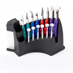 Professional glasses repair pliers full set of glasses pliers optical screwdriver assembly and glasses tools