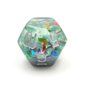 Haute qualité <span class=keywords><strong>bon</strong></span> prix 16Mm doux bord résine vert mdn <span class=keywords><strong>jeu</strong></span> dés donjons et Dragons <span class=keywords><strong>Rpg</strong></span> dés Cube ensemble - Product Image 4