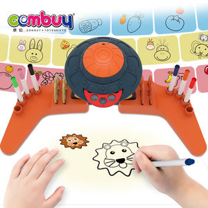 Oyuncaklar çocuklar öğrenme seti LED slayt boyama çizim projektör - Product Image 3