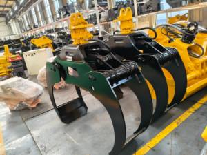 Vendita calda escavatore idraulico Log Grapple allegato silvicoltura legno rotante Grabber - Product Image 4