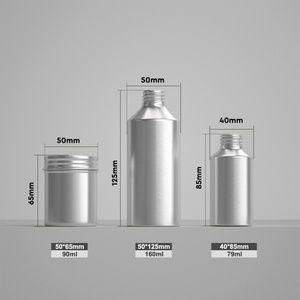 Envases de Lujo para el Cuidado de la Piel, Tarro para Crema Facial, Botella para Lavado Facial, Botella y Tarro de Aluminio para Terapia de Belleza Natural - Product Image 3