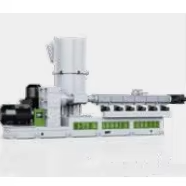 Machine de granulation intégrée à trois unités, production élevée de 200-1500 kg/h, ligne de production à vis simple